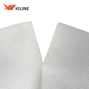 Kitchen Wood Pulp PP Wipe Clean Paper White Towel Roll Disposable 220×250mm