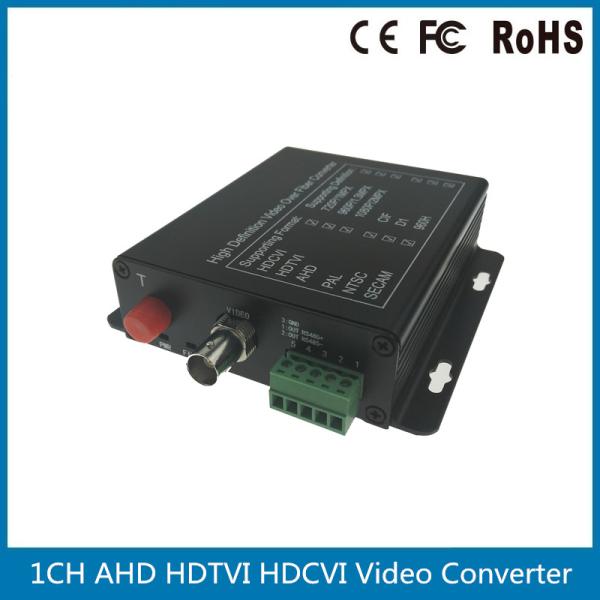 8 Pasitive Video To Fiber Converter BNC Port With -28dBm Sensitivity