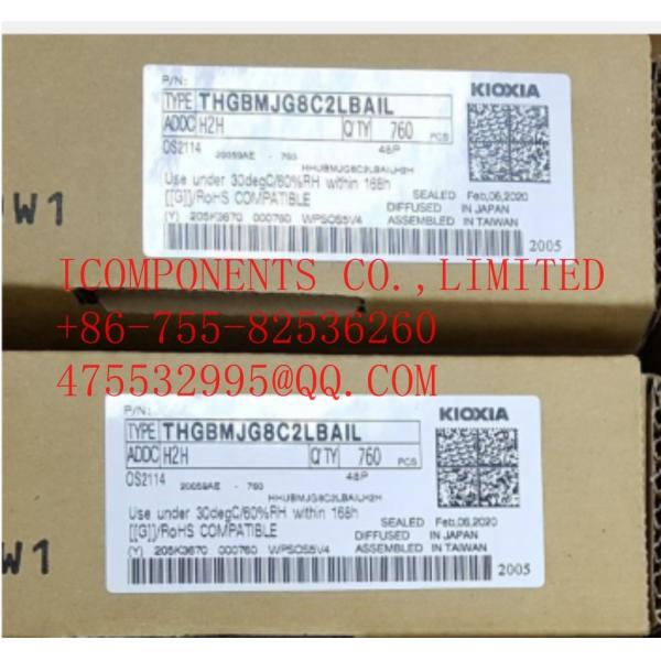 THGBMFG8C2LBAIL KIOXIA Nand Flash Card 32G-byte 3.3V Embedded MMC 153-Pin WFBGA (Alt: THGBMFG8C2LBAIL )