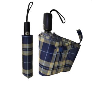 TUV Windproof Compact 3 Folding Umbrella For Travel