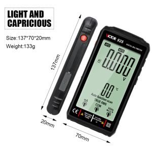 VICTOR 925 Digital Multimeter with Lithium Battery and Full Screen 9999 LCD