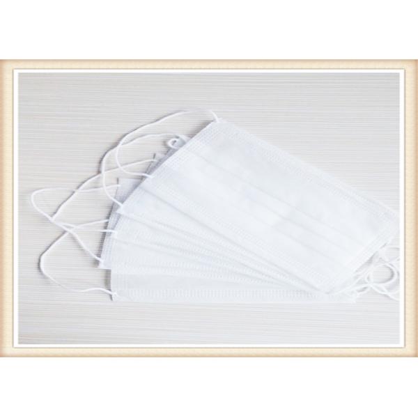 N90 Standard Ordinary 3 Ply Face Mask , Custom Non Woven Disposable Mask