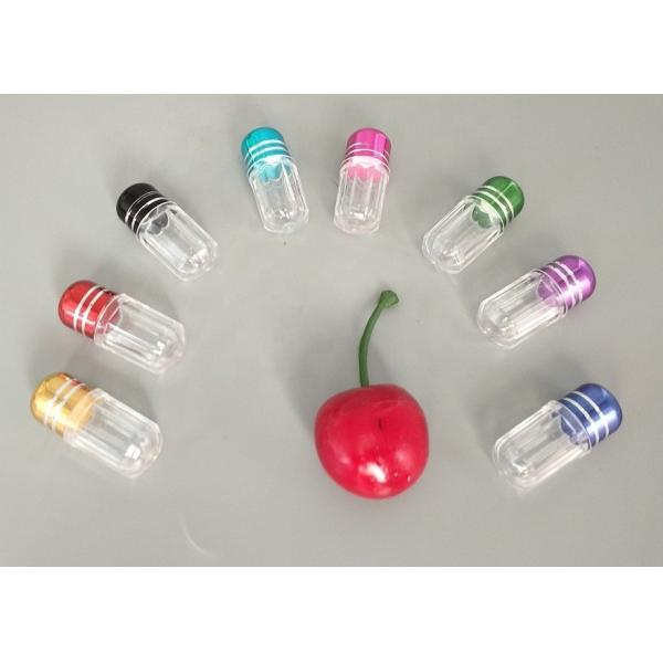 Buy Green 2ml Mini Plastic Bottle With Metal Cap Bullet Shell at wholesale prices