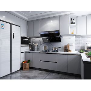 European Style Frameless Ready To Assemble Modular Modern Kitchen Cabinets