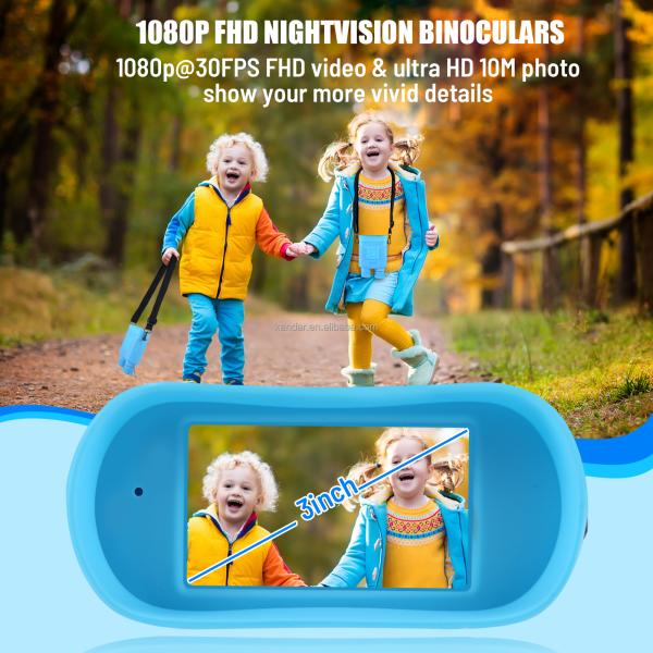 Multi-Function KDMINI88L Digital Night Vision Binocular with 5X Optical Magnification