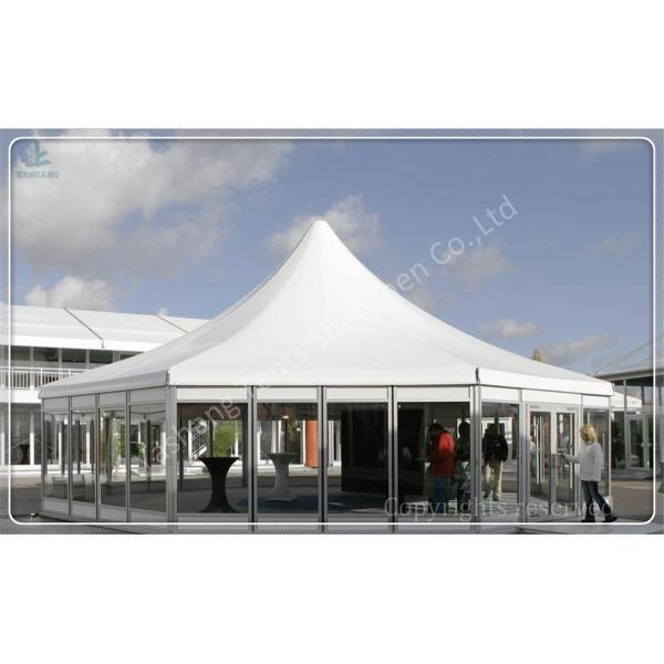 20 X 25 Clear Span Tents Auto Show Commercial Marquee Canopy ISO CE Certification