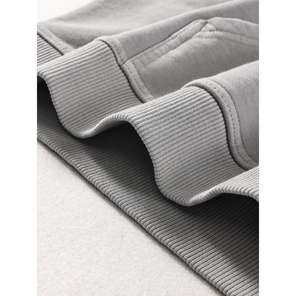 High Quality Sublimation Slim Fit Heavy Weight Fluffy Black Pure Cotton 420g Washed Retro Thick Crop Top Hoodie