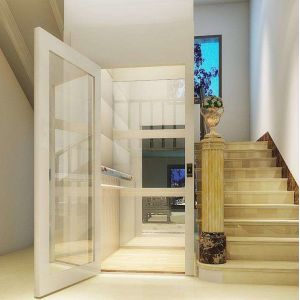 Energy Saving Personal Home Elevators VVVF Fuji Residential Lifts