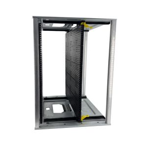 Conductive PCB Magazine Rack With Gear Track Adjustable Static Safety