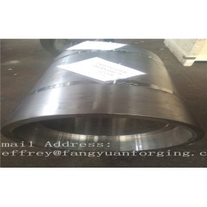 China Rough Machining Carbon Steel Forged Sleeves Hot Rolled Cylinder Max Length 1200mm on sale