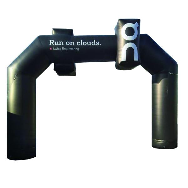 Oxford Cloth Giant Entrance Inflatable Arch Advertising Events With Led Light