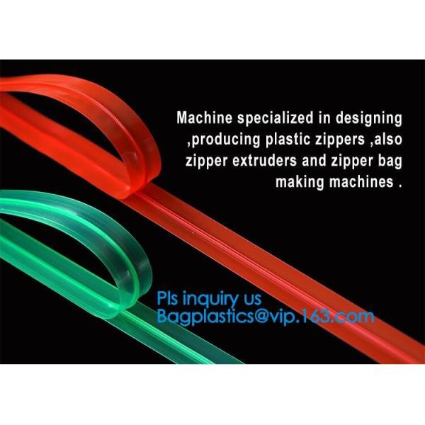 Buy accessories pouch large plastic bag press lok string zipper, PE Press-Lok Zipper For Zipper Pouch Bag at wholesale prices