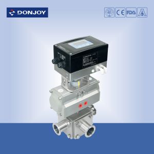 Pneumatic three-way Ball Valve with intelligent positioner IL-TOP