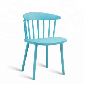 Hot selling stackable leisure back wicker plastic chair