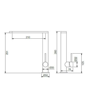 HOMEKA Deck Mounted Basin Mixer Tap ODM kitchen flexible faucet