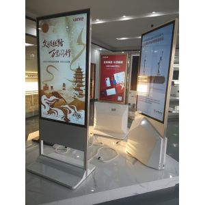 1920x1080DPI 55in Floor Standing Digital Signage 500cd/m2