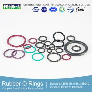 Quality EPDM Rubber O Rings For Automotive Manufacturing -50 To 250.C for sale