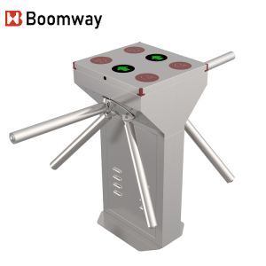 Full Automatic Tripod Arm Turnstile 550mm Width Infrared Photocells