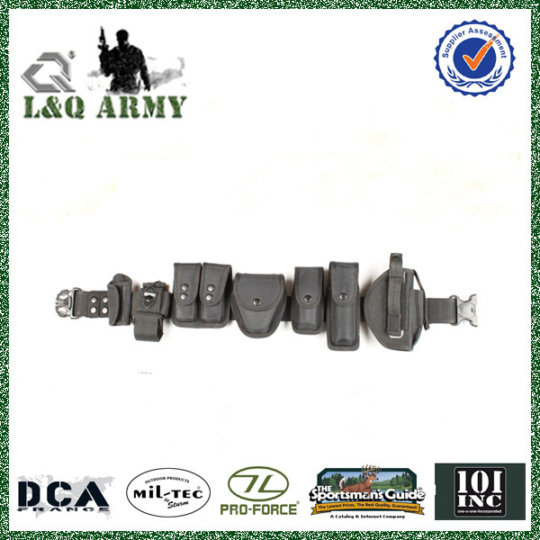 Buy tactical police duty belt with pouches at wholesale prices
