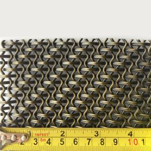 Weave Type Dutch Weave Decorative Woven Wire Mesh Size 2mm-100mm Durable