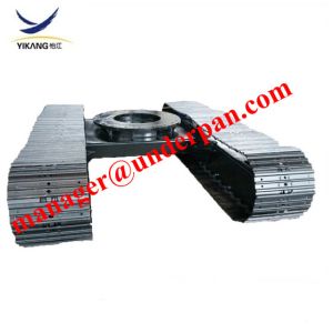 Custom hydraulic crawler steel track undercarriage manufacturer with slewing