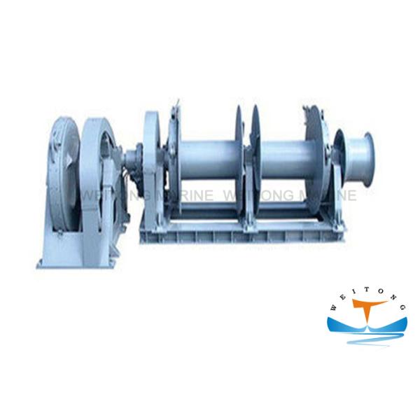 DNV Certificated Boat Electric Winch 12v Nice Appearance With Single Gypsy