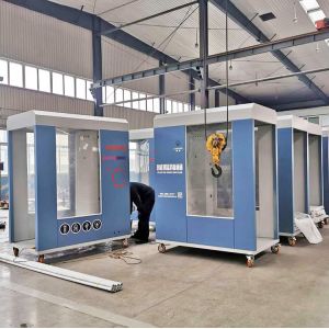 Intelligent Mobile Thermometry Disinfection Channel For Public Places