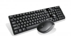 China Black / White Bluetooth Keyboard And Mouse USB Interface With ABS Material on sale