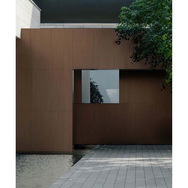 600x1200mm Dark Brown Matte Antique Wooden Surface Outdoor Stone Tile