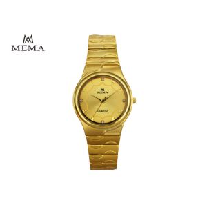 Quality Deluxe Elegant Alloy Quartz Watch Without Numbers Shatter Resistant for sale