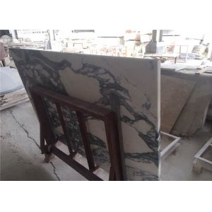 Arabescato Prefabricated Marble Countertops , Polished Pre Built Countertops For