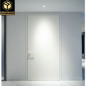 Quality 150/160/180/200mm Frame Thickness Maximum Protection For Your Building With Aluminum Room Door for sale
