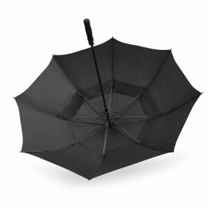 Promotional Pongee 190T Double Layer Golf Rain Umbrella
