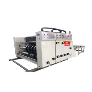 4 Blades Type Automatic Slotting Machine For Processing Specially Shaped Cartons