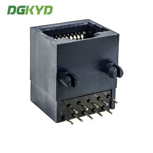 DGKYD5621K1111IWA1DY4 RJ45 interface 10P10C connector plastic lightless