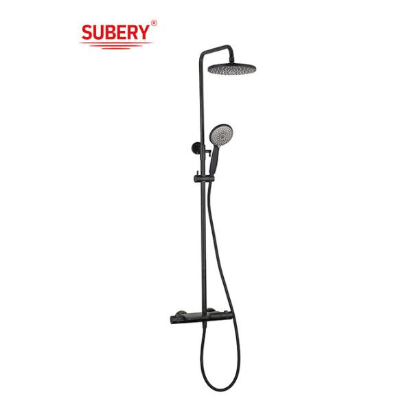 Buy Pexmax Luxury Thermostatic Chrome Bathroom Shower Set at wholesale prices