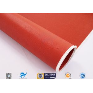 Quality Non Flammable Abrasion Resistance Silicone Coated Fabric 1010g High Strength for sale