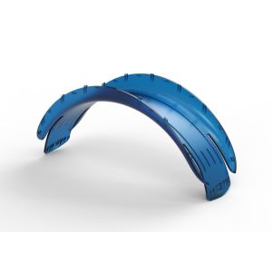 OEM / ODM ： ABS Injection Molding & POA Transparent Rear Pad (1*1) No.22729