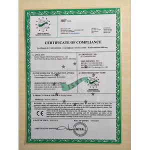 Chongqing Scope Instrument Co. Ltd Certifications
