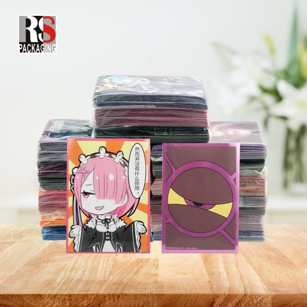 Clear PP Plastic Ultra Pro MTG Card Sleeves Holographic Trading Card Sleeves Custom