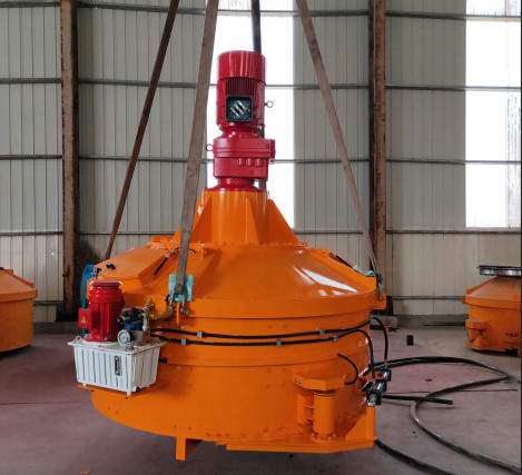 Buy 3 Blades Vertical Planetary Concrete Mixer / Concrete Pan Mixer No Hidden Corners at wholesale prices