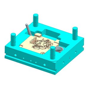 Motorcycle 50K High Pressure Die Casting Multi Cavity H13 Steel Aluminum