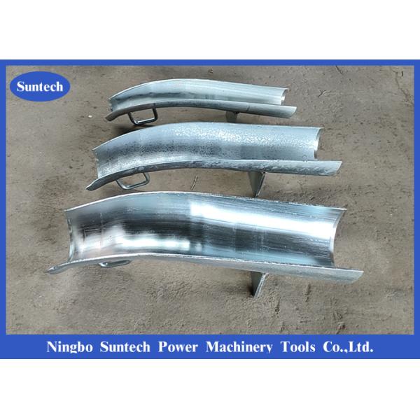 Galvanized Steel Bend Plate Cable Protection Guard For Single Roller