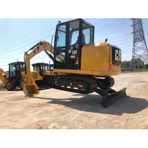 Second-hand Cate 306E2 Mini Hydraulic Excavator with Bucket capacity 0.25m³