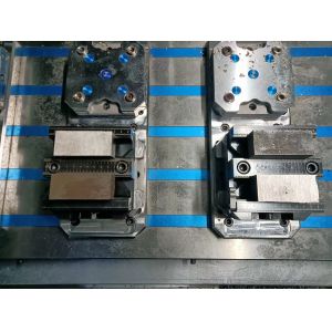 Steel 5 Axis Vise 75mm Exchangeable Vertical Mill Vise 75150D