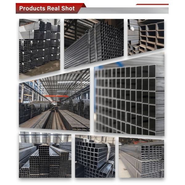 Precise Processing Carbon Steel Pipe 30*30mm Carbon Steel Square Pipe Steel Tube for Construction Material