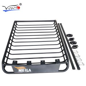 China 1.2 / 1.4 / 1.6 * 0.98m Heavy Duty Roof Cargo Basket , E001 Rooftop Basket Carrier  on sale