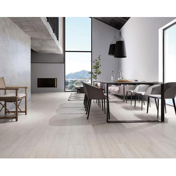 Buy 200x1200mm Yellow Gray Wooden Porcelain Floor Strips AAA Grade at wholesale prices