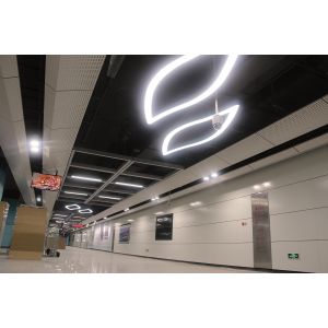 SMD5630 Led Ring Pendant Ceiling Light 27994lm IP20 Custom Made