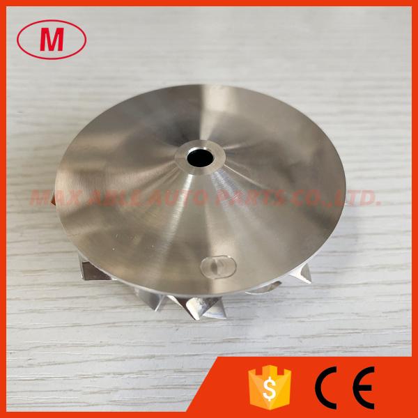 RHF55 52.56/68.01mm 9+0 Blades milling/aluminum 2618/billet compressor wheel